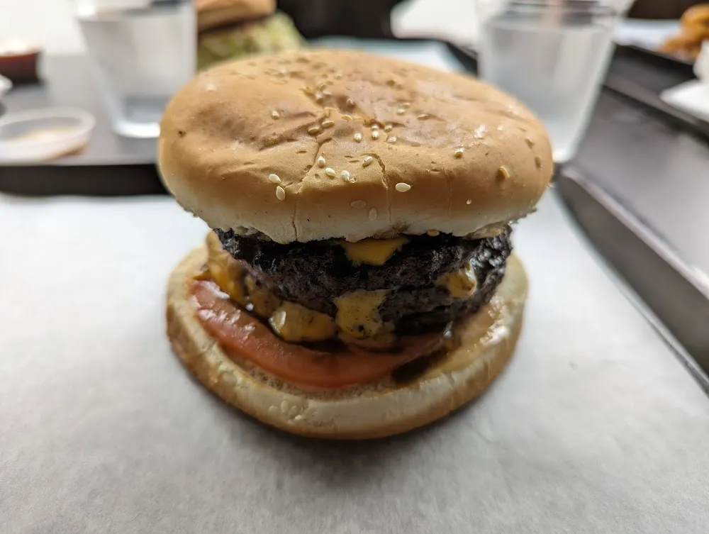 Triple Cheeseburger